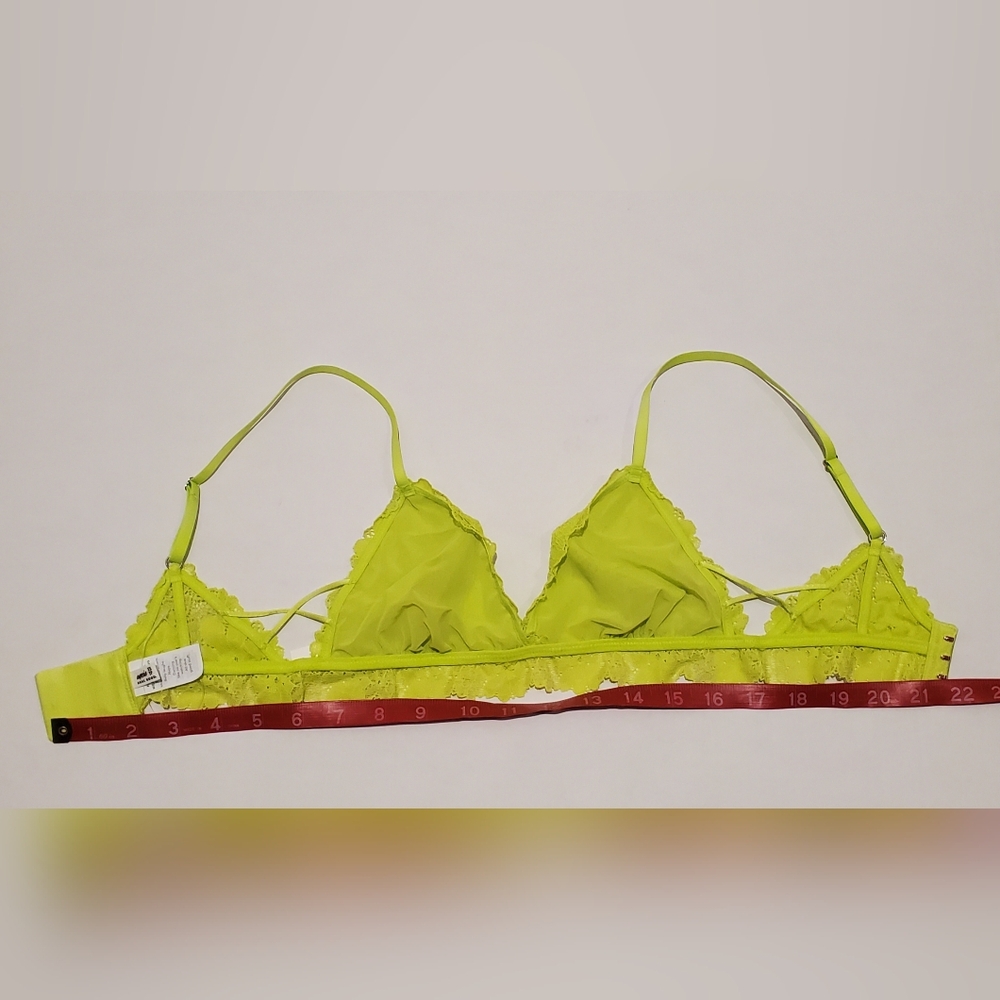 Aerie Lace Bralette Sz XS Citrine - Picture 5 of 5